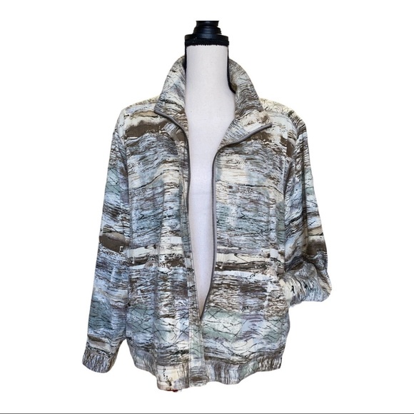 Silk Vintage Wind Suit 2 Piece Size: Small - Picture 3 of 15